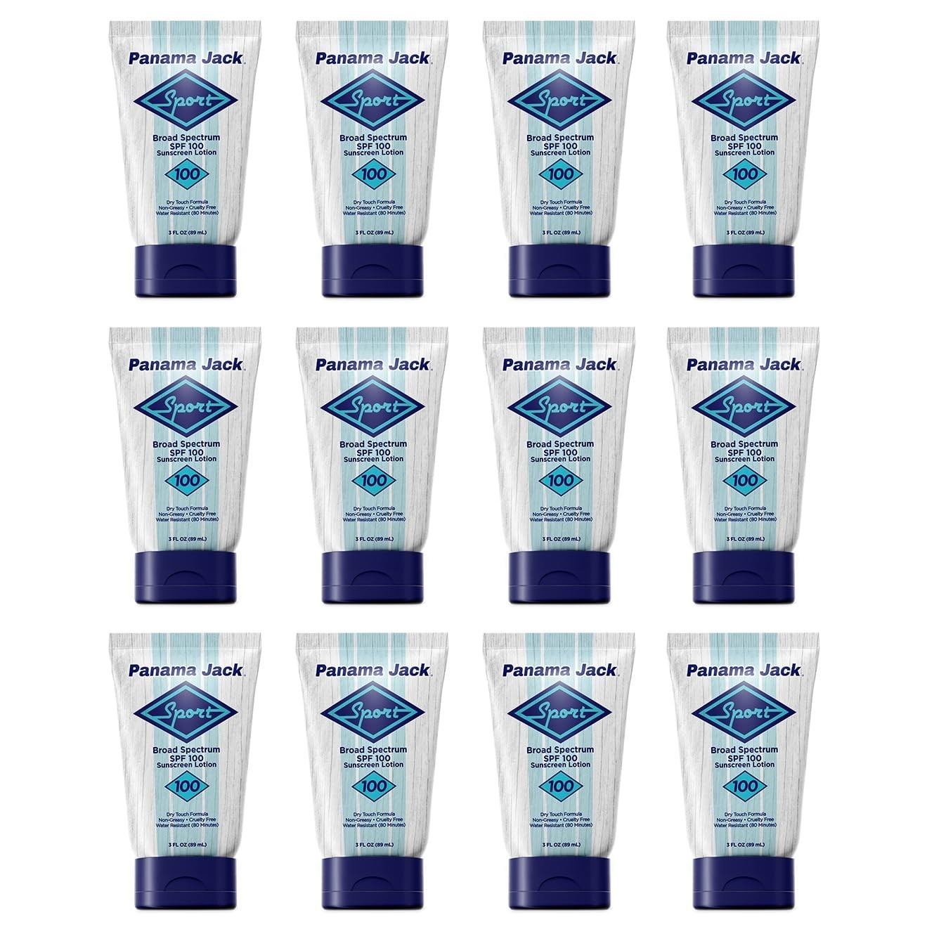 Panama Jack Sport Sunscreen Lotion – SPF 100, Broad 3 Fl Oz (Pack of 1)