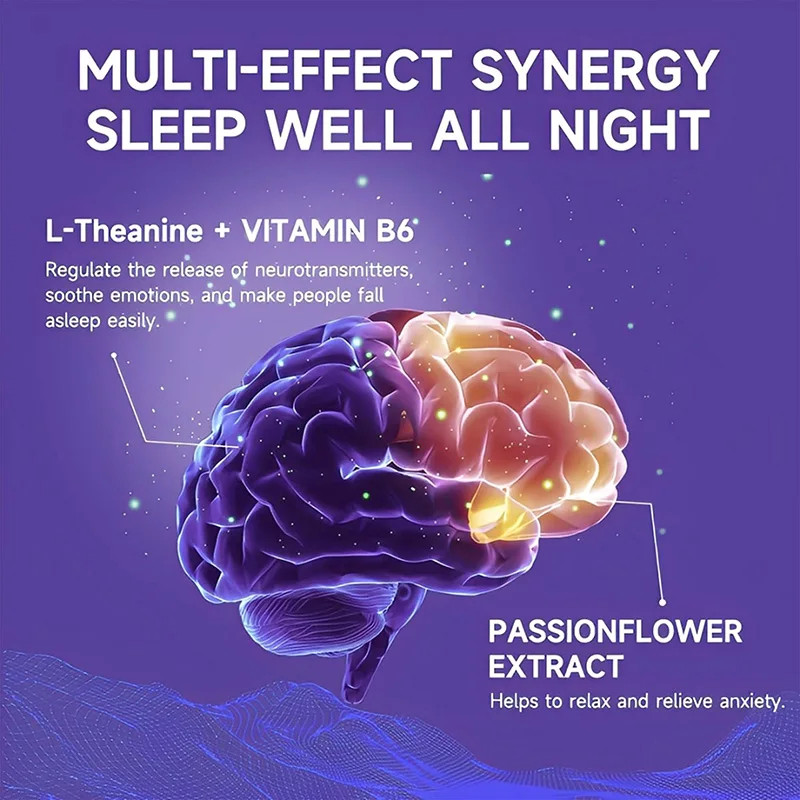 Sleep 120pcs, Fight Insomnia, Reduce Waking Time, Help Deep Sleep, Vitality