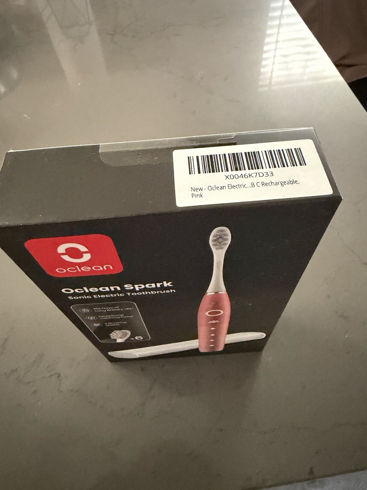 New sealed Oclean Spark Sonic Electric Toothbrush 5 Modes & 6 Brush Heads