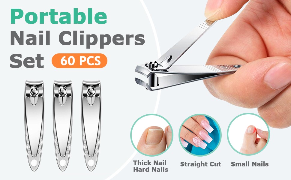 30-Pa Finrnail Clippers Pa, Stainl Steel Small Nail Clippers in