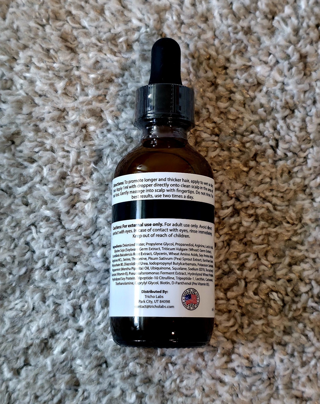 Tricho Labs FOLLIBOOST Hair Growth Serum Extra Strenth 2 oz. Exp. 09/2024 Sealed