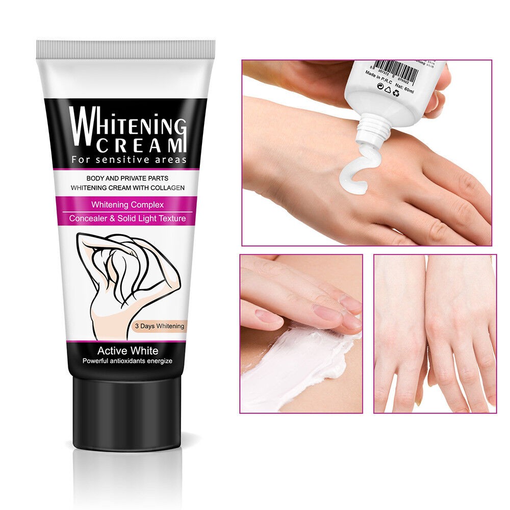 Skin Brightening Cream Whitening Full Body Lightening Face Dark Skin Bleaching