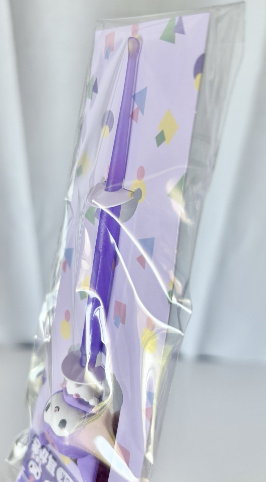 Sanrio Characters Japan Exclusive Kuromi Purple Kawaii Ear Pick Ear Cleaner NWT