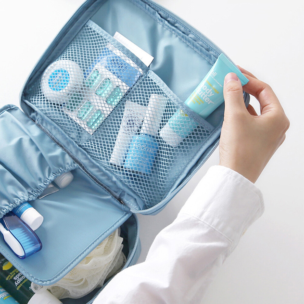 Multifunction Cosmetic Bag Makeup Case Pouch Toiletry Wash Organizer Travel Bag