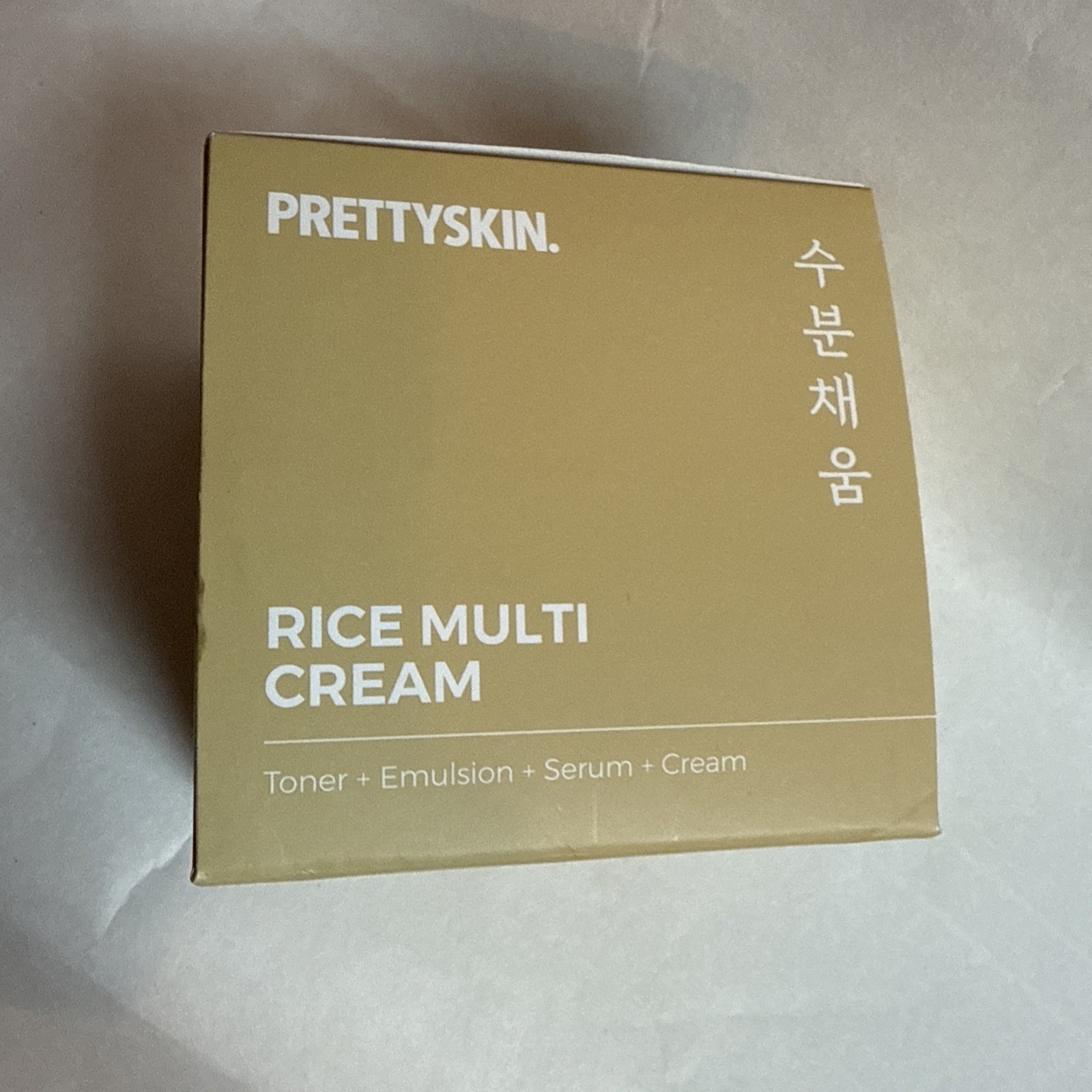 Prettyskin-Rice Multi Cream-Toner+Emulsion+Serum+Cream. Korean Skincare. New!