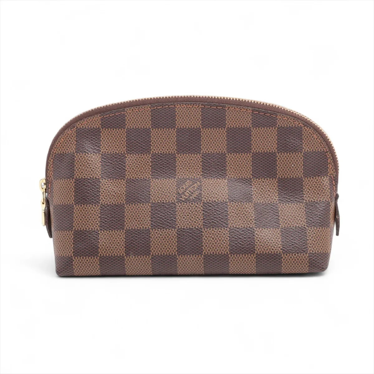 Louis Vuitton Damier Pochette cosmetic PM N47516 Brown Pouch There was an RFID r