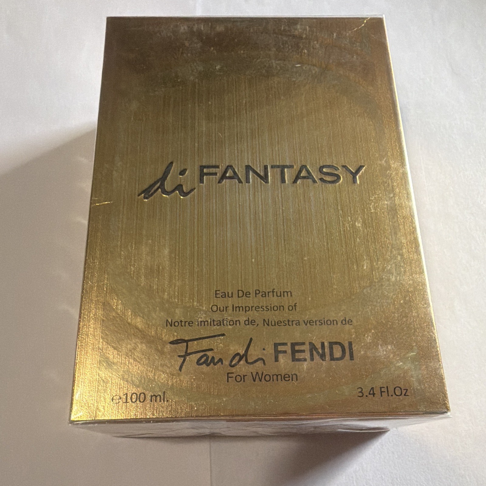 di FANTASY di FANTASY Eau de Parfum Spray for Women, Regular Size 3.4 fl oz