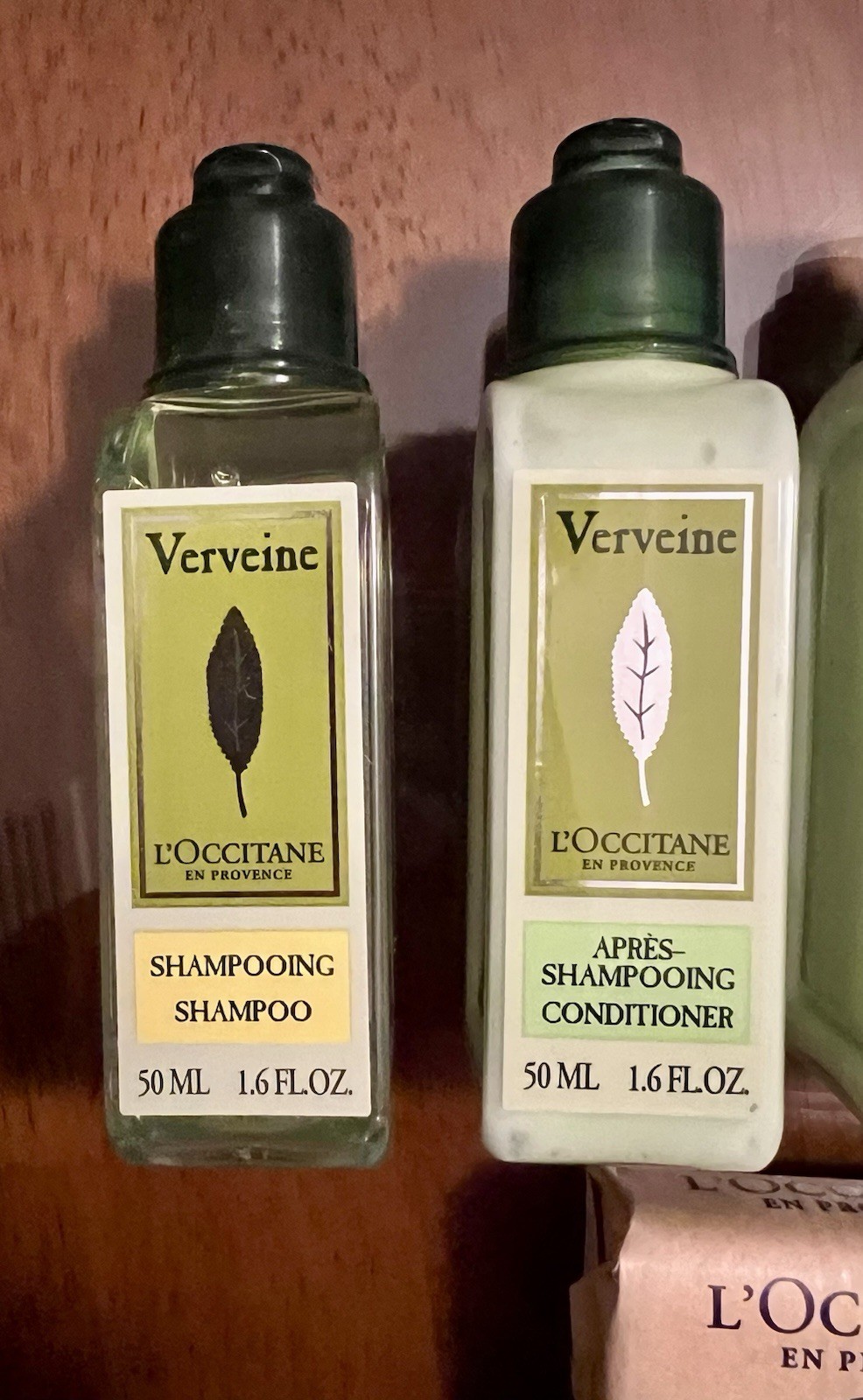 L’Occitane en Provence Verbena Travel Set or Hotel Collection