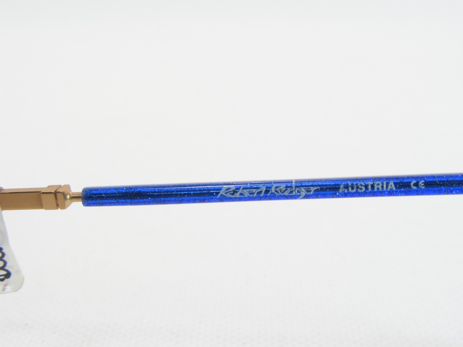 Robert Rodger 1720 112-C1 Gold /Blue Unique RARE EYEGLASSES 48-23-140mm Austria