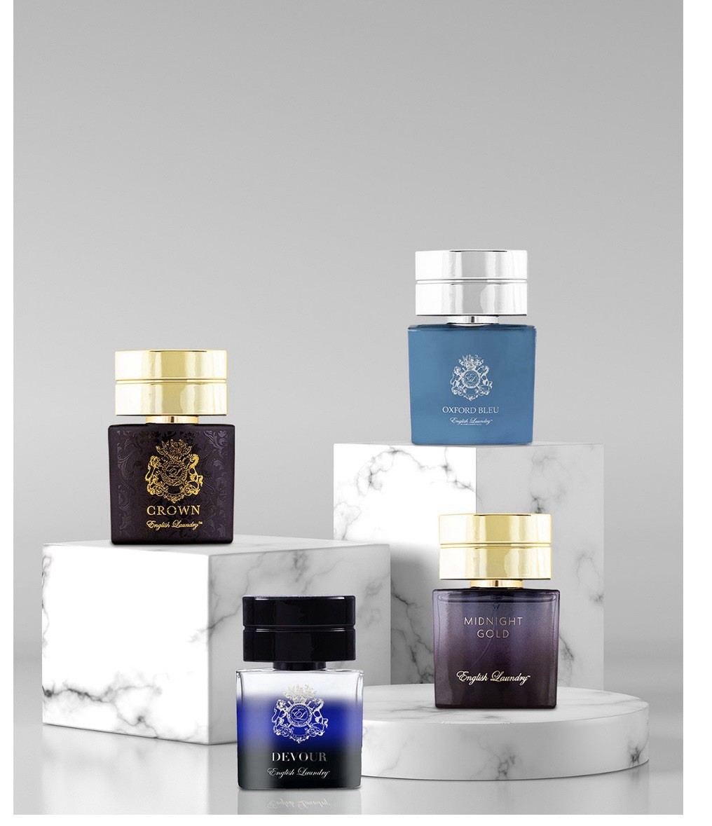 English Laundry Legacy Collection EDP Spray Gift Set 4 x 0.68 fl oz Travel