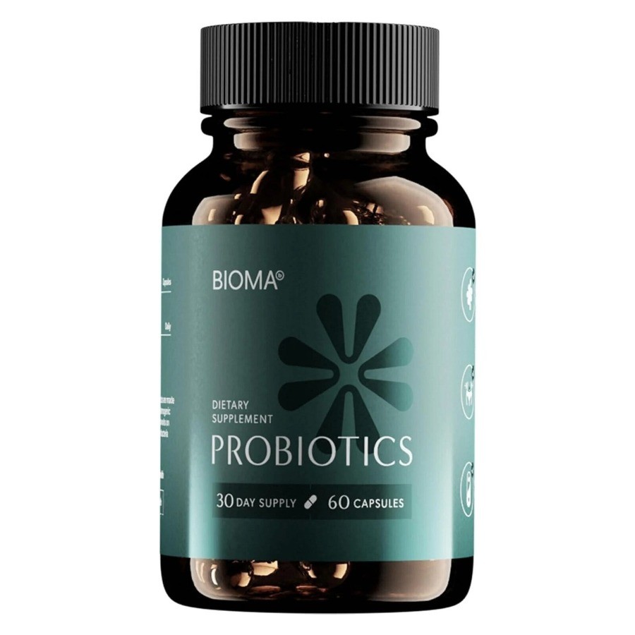 BIOMA Probiotics Digestive Health Gut Support 60 Capsules 1-3 Pack