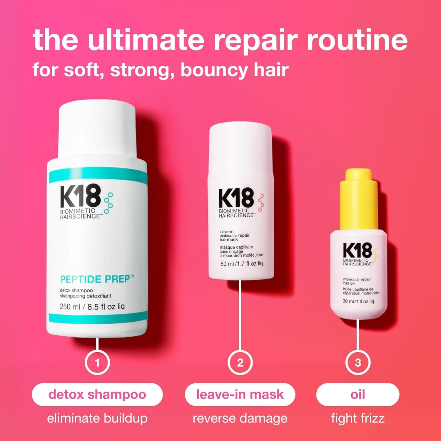 K18 Leave-In Molecular Repair Hair Mask – 1.7 fl oz