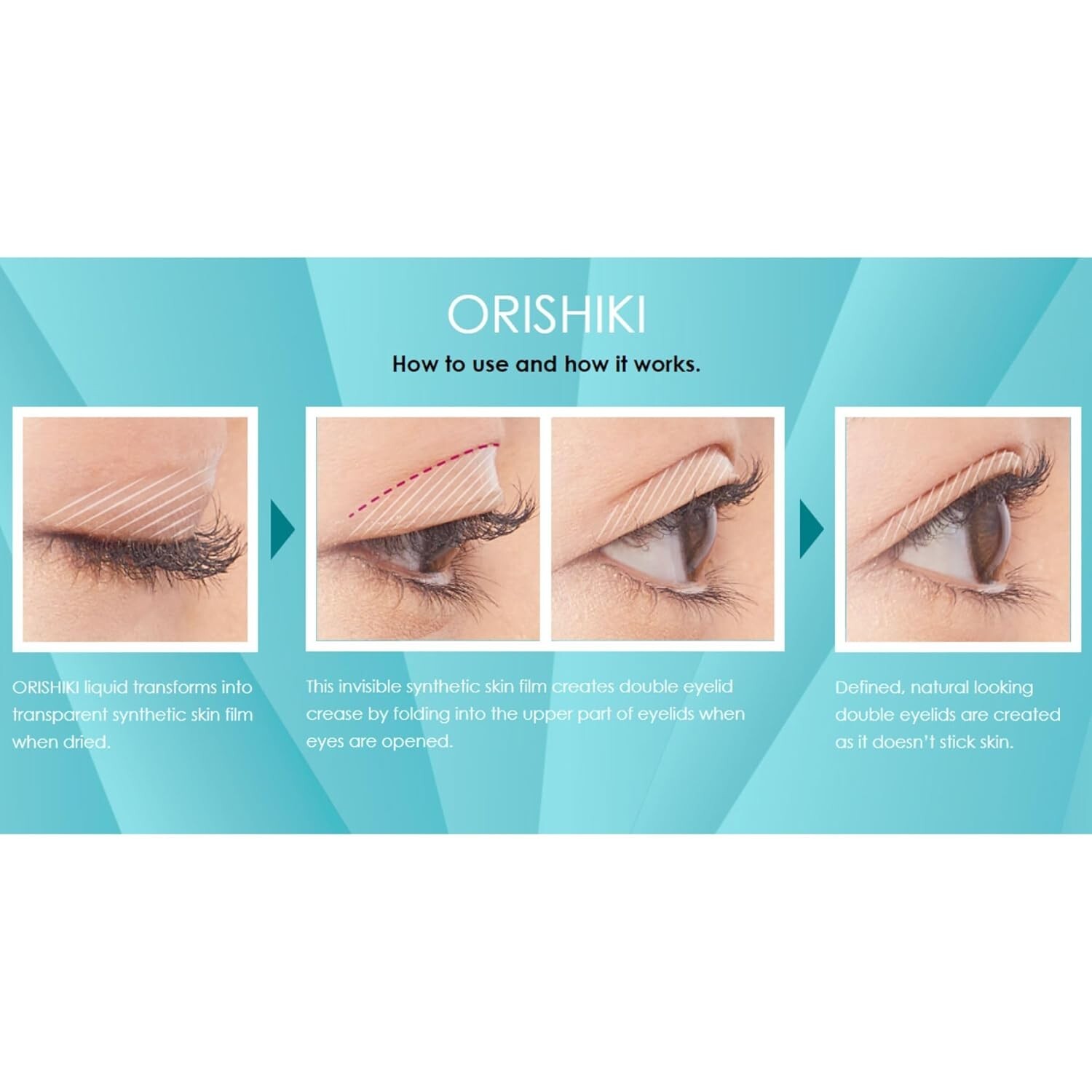 DUP Orishiki Eyelid Skin Film for Double Eyelid or Saggy Eyes