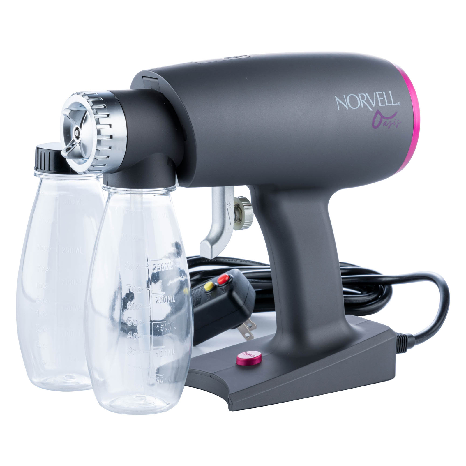 Oasis Spray Tan Machine Kit with Norvell Cosmo Airbrush Spray Tanning Solution