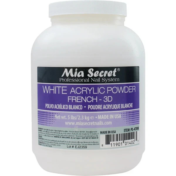 Mia Secret Professional Acrylic Nail Powder 5 lbs / 2.3kg