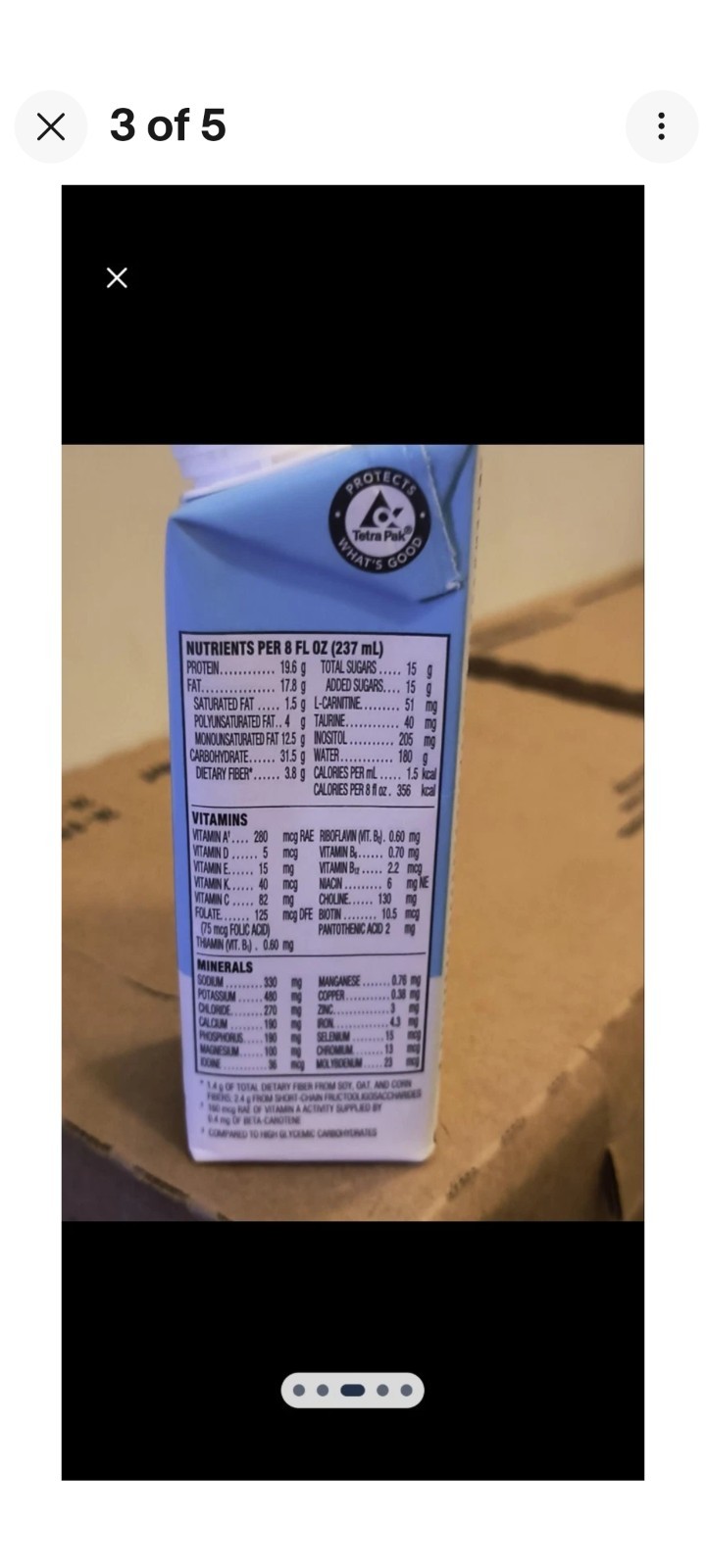 Glucerna CarbSteady Shake Glycemic Mgmt. Vanilla 8 fl oz…2 Full 24 Pack Cases