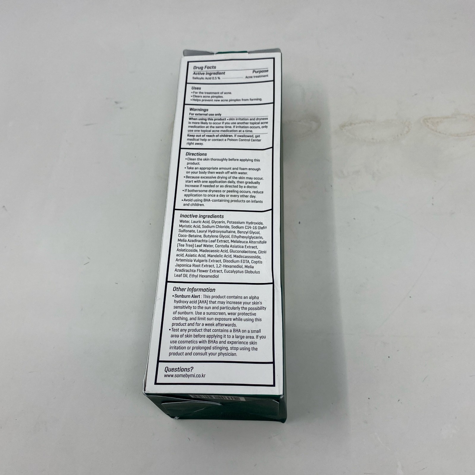 SOME BY MI AHA BHA PHA Miracle Acne Body Cleanser 14.1oz
