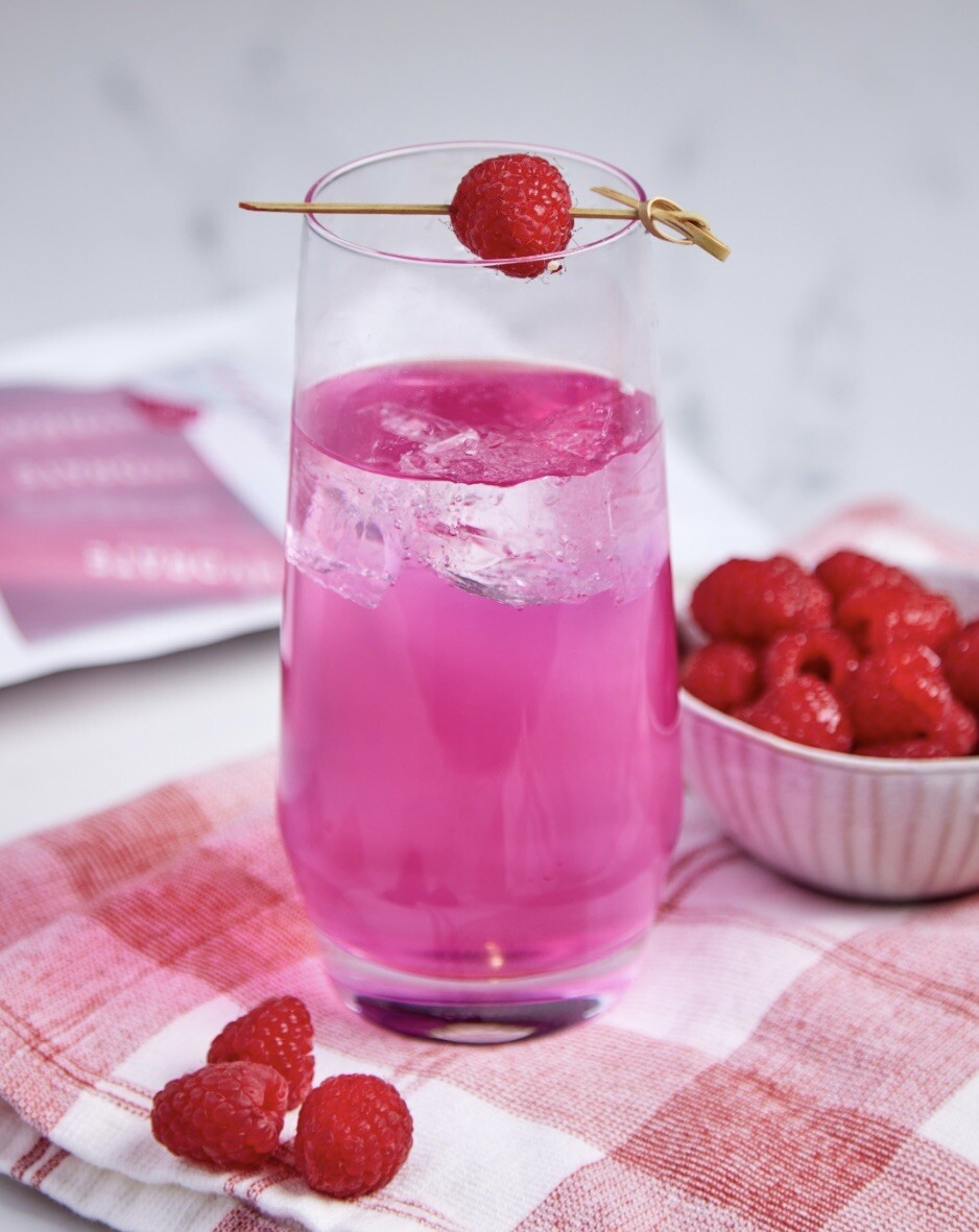 Isagenix New Hydrate Electrolytes Drink Mix 24 Sticks 0.1oz Raspberry Flavor