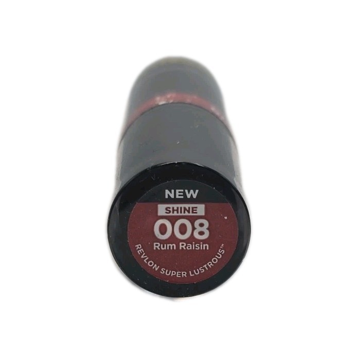 NEW Revlon Super Lustrous Glass Lipstick – 008 Rum Raisin Free Shipping And Fast