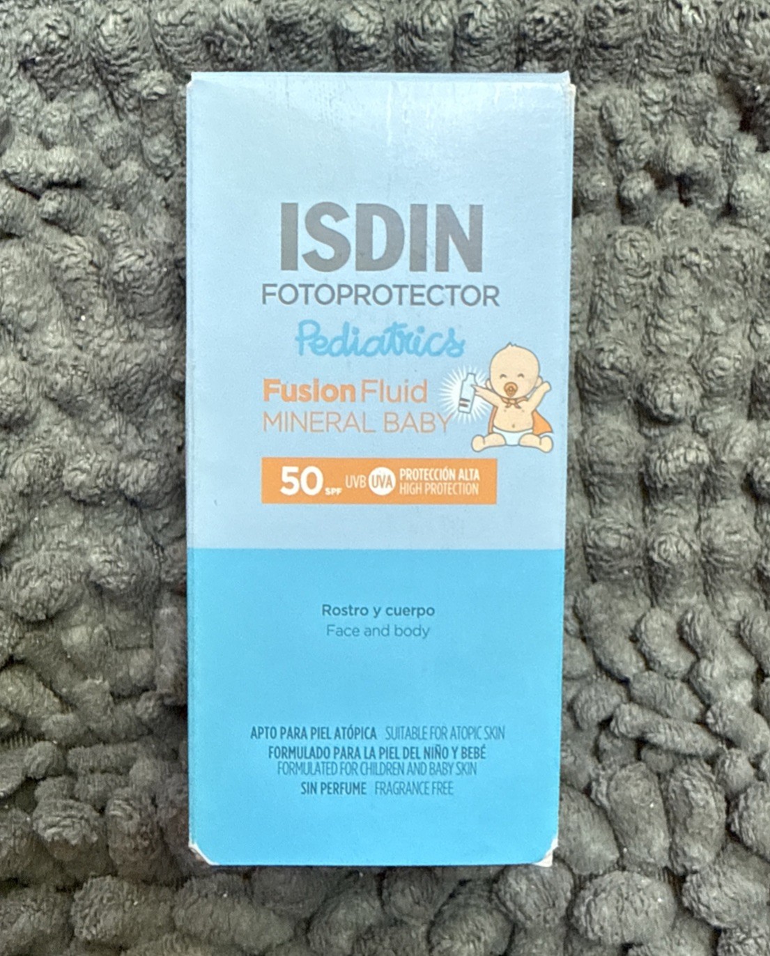 Isdin Fotoprotector Fusion Fluid Mineral Baby Pediatrics SPF50 + 50ml