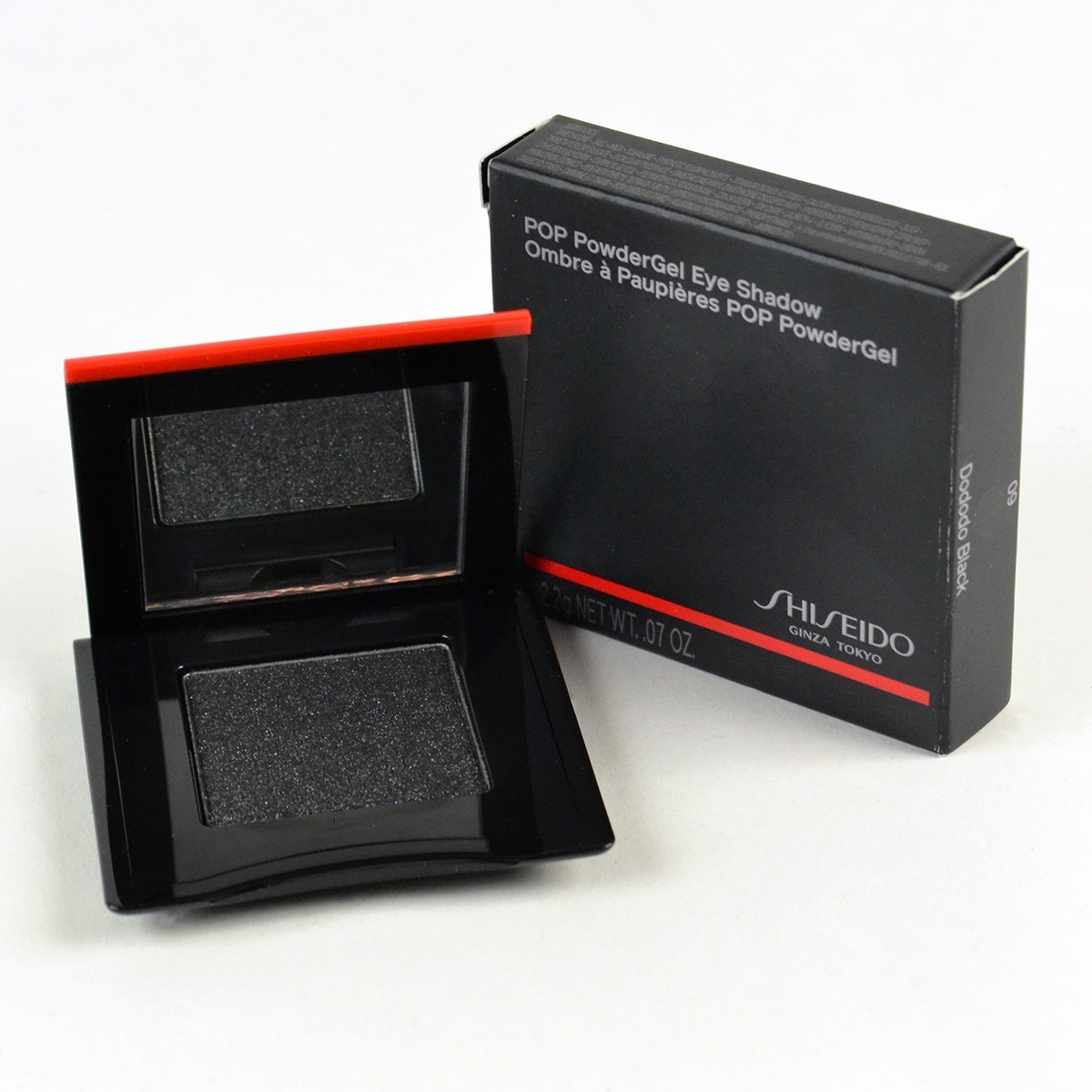 Shiseido POP PowderGel Eye Shadow 09 DODODO BLACK – Size 2.2 g / 0.07 Oz.