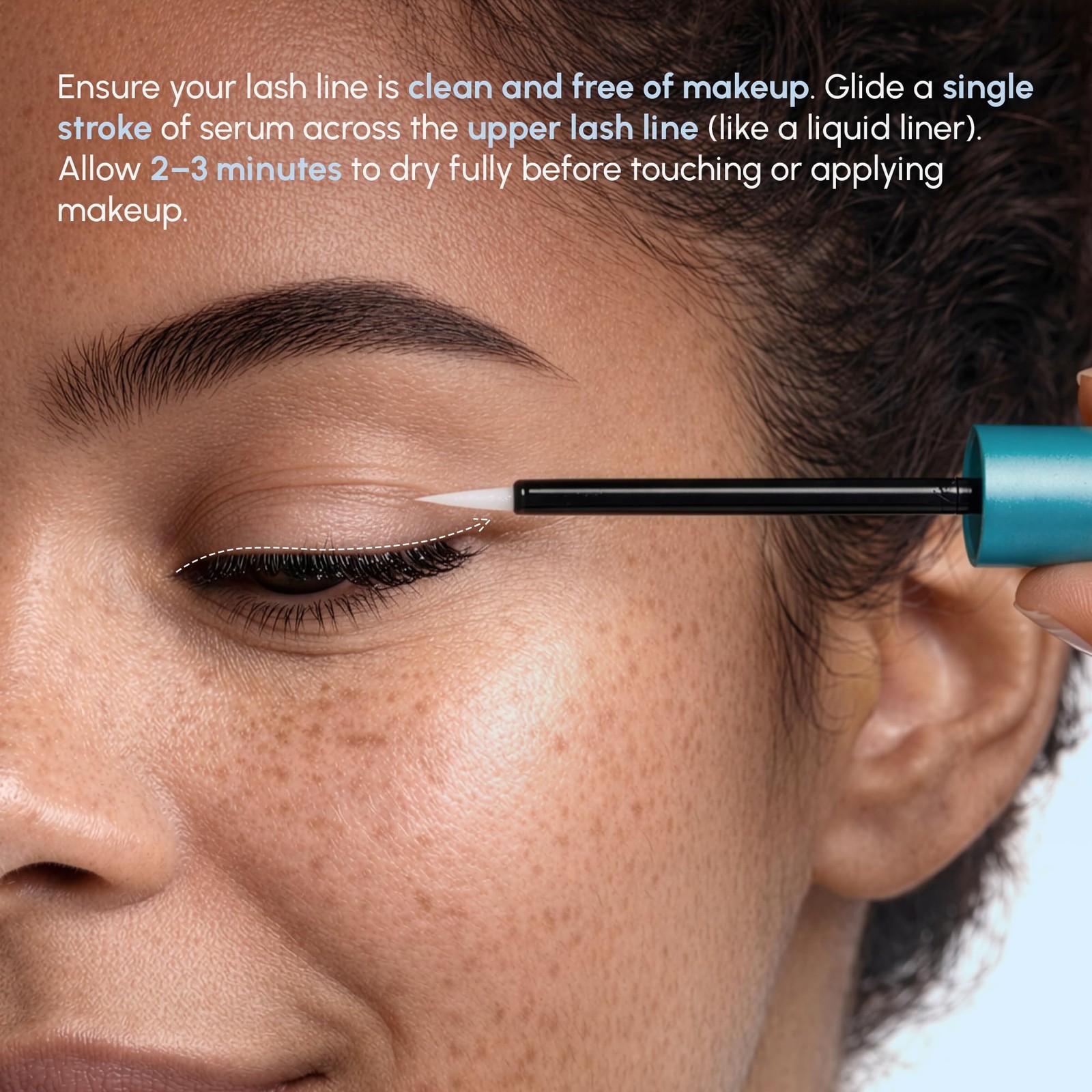 MAREE Eyelash & Brow Growth Serum with Multi-Peptide & Castor Oil for Women