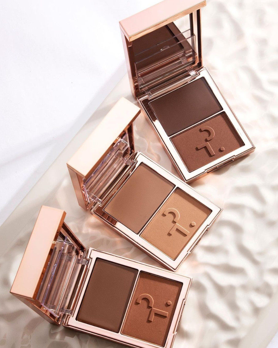 PATRICK TA Authentic Major Sculpt Crème Contour & Powder Bronzer Duo,4 SHADES