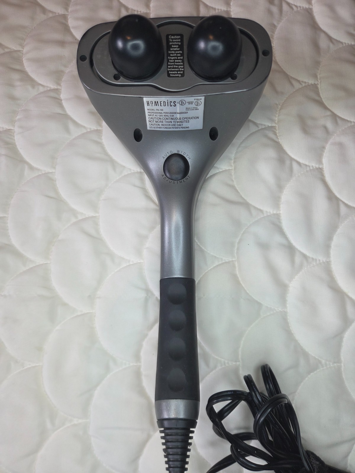 HoMedics PA-100 Therapist Select Percussion Massager