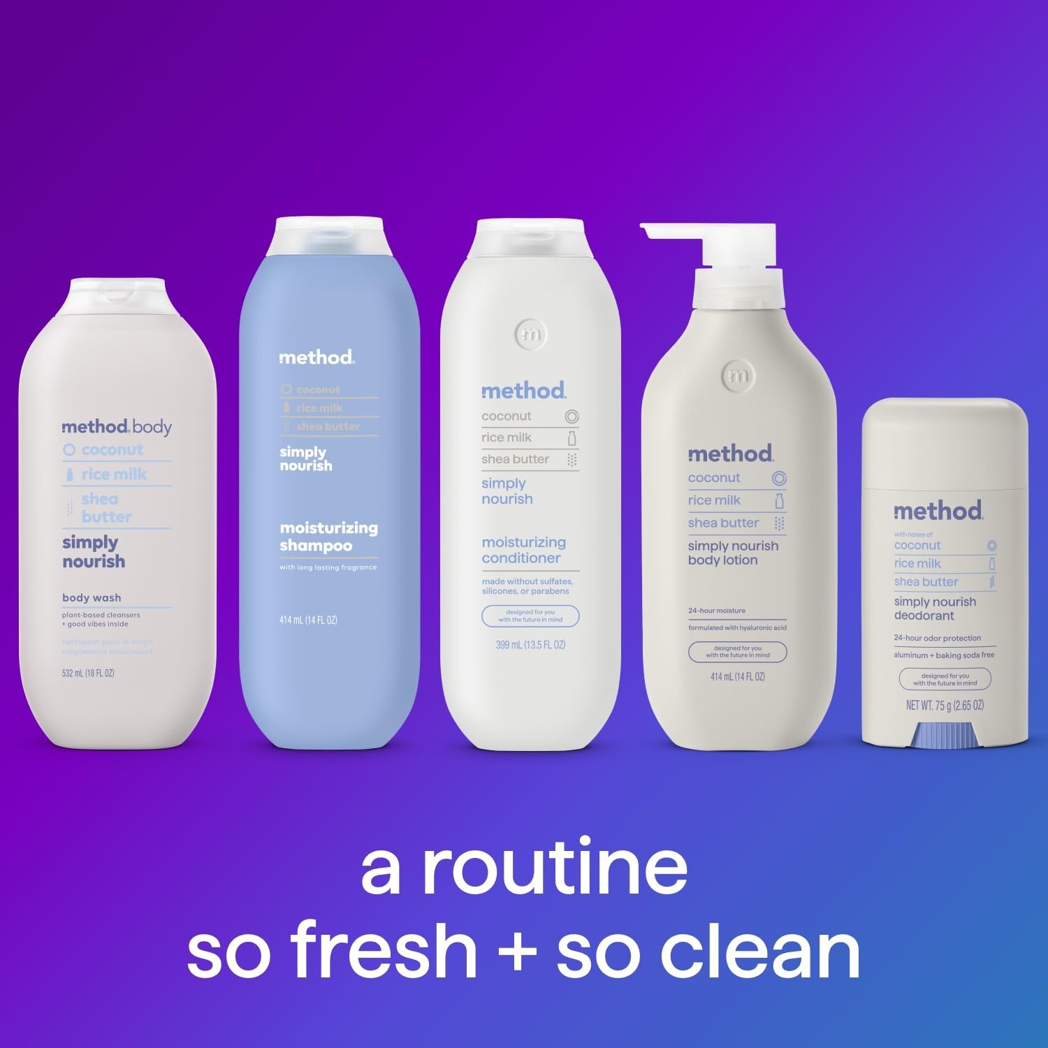 Body Wash, Simply Nourish, Paraben and Phthalate Free, 28 oz Pack of 1