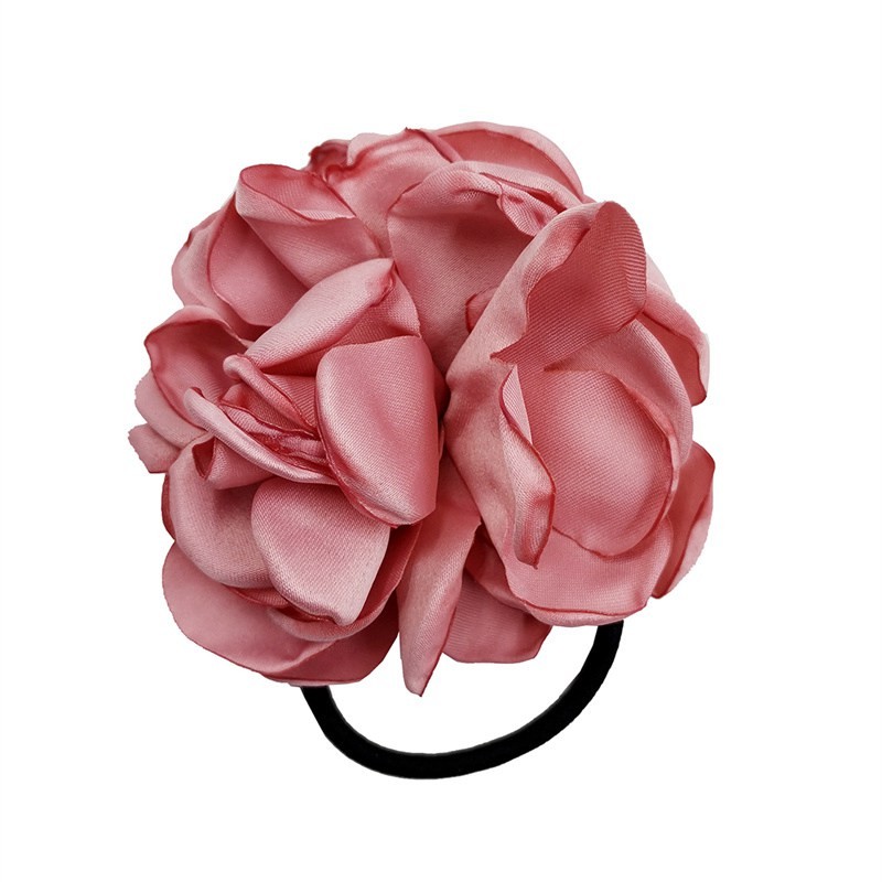 Hair Band Color Hair Women Flower Multicolor Hair Accessories Ponytail Holder