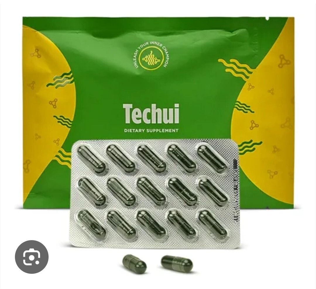 Techui Superfood Capsules Protein Supplement 90 Capsules TLC Total Life Changes