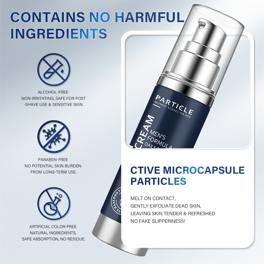 3X Particle Face Cream Men 6 in 1 Anti-Aging Cream Fights Eye Bags Dark Spots~🔥