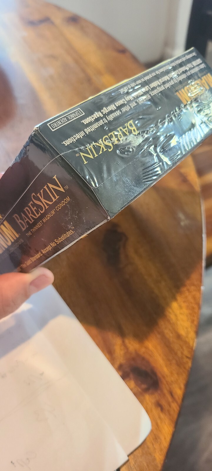 Trojan Magnum BareSkin Large Size Condoms, 24 Count, Exp. 09/2024