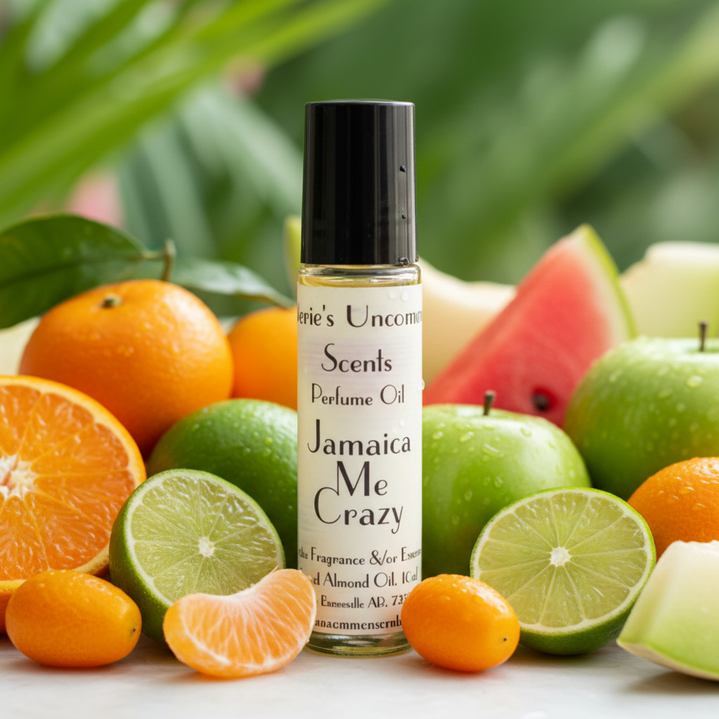 Jamaica Me Crazy scented 10ml Rollerball bottle PERFUME BODY OIL FRAGRANCE