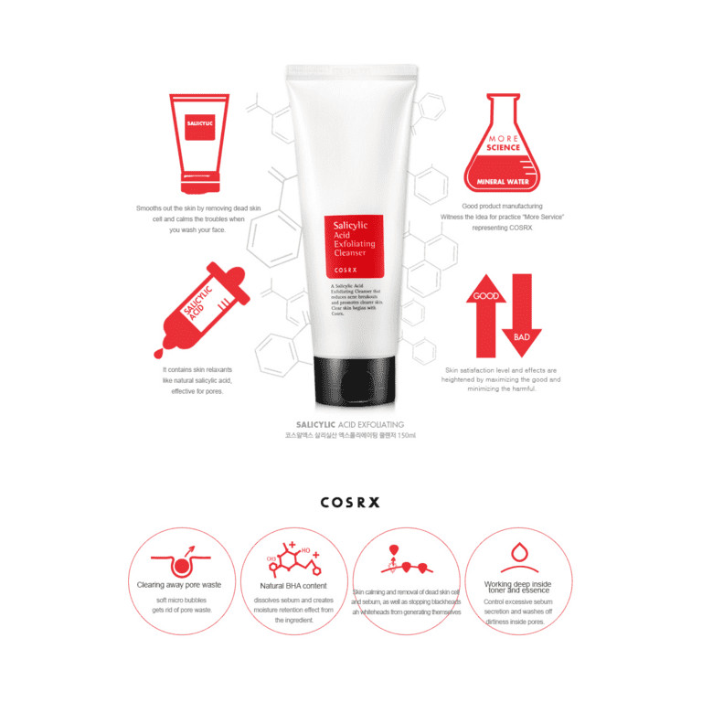 [Cosrx] Salicylic Acid Daily Gentle Cleanser 150ml