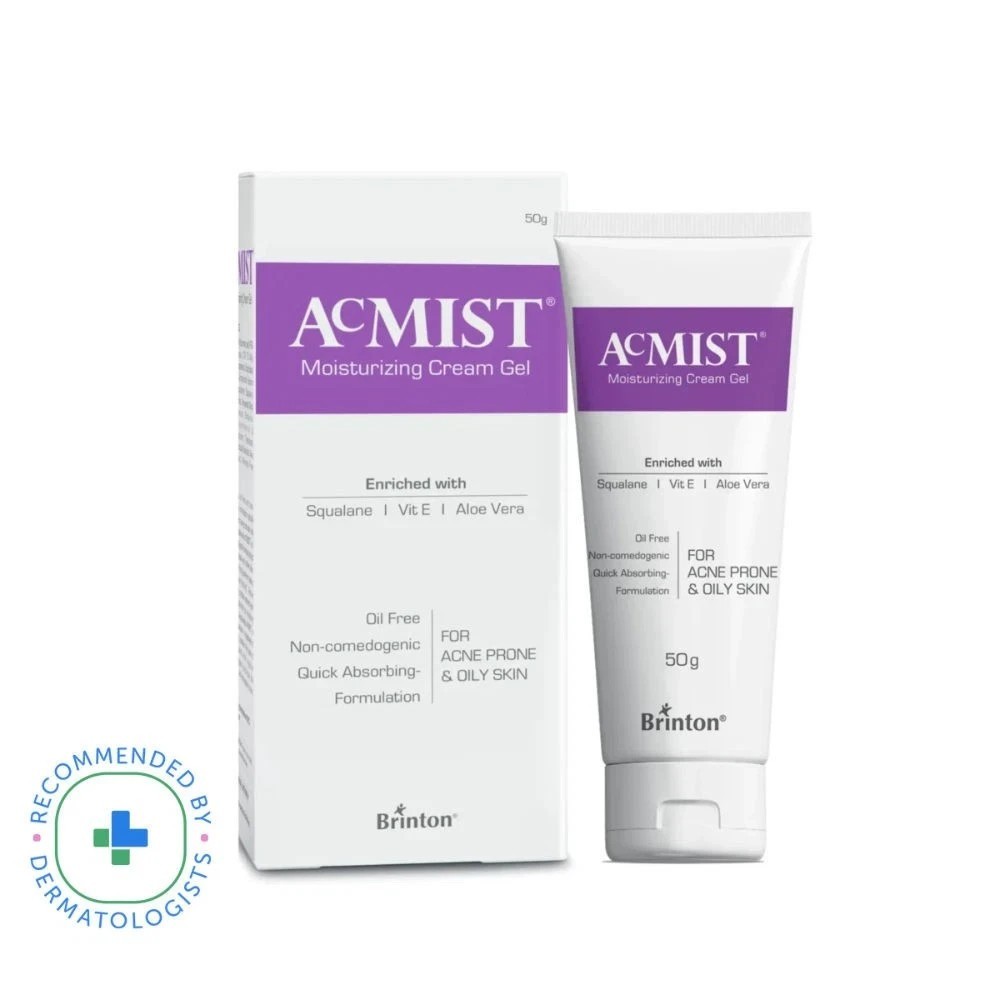 Brinton Acmist Moisturizing Cream Gel With Quick Absorbing Formulation (50g)