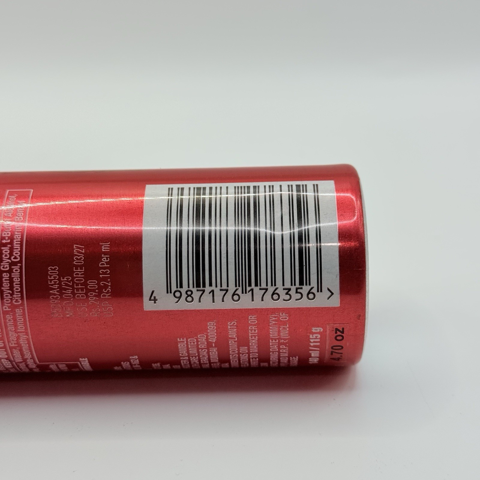 Old Spice LionPride Deodorant Body Spray 4.70 oz 0% Gas 24 Hour Freshness New X2