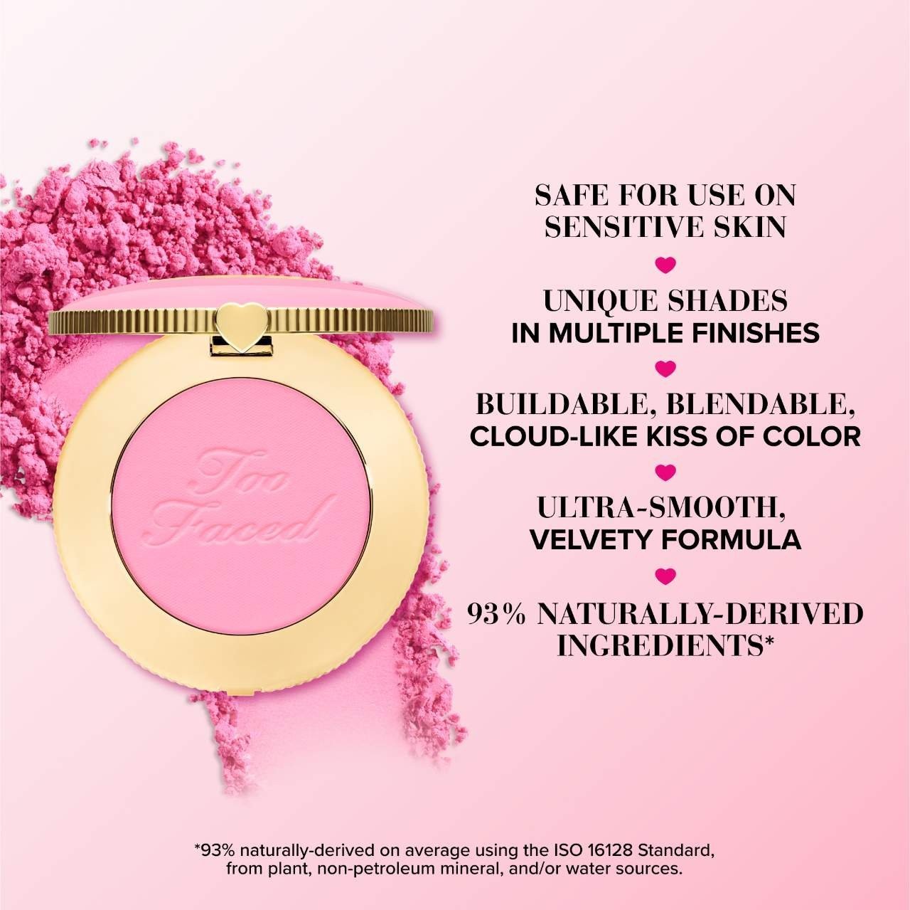 100% Authentic Too Faced Cloud Crush Blurring Powder Blush, 8 SHADES, 0.17 oz