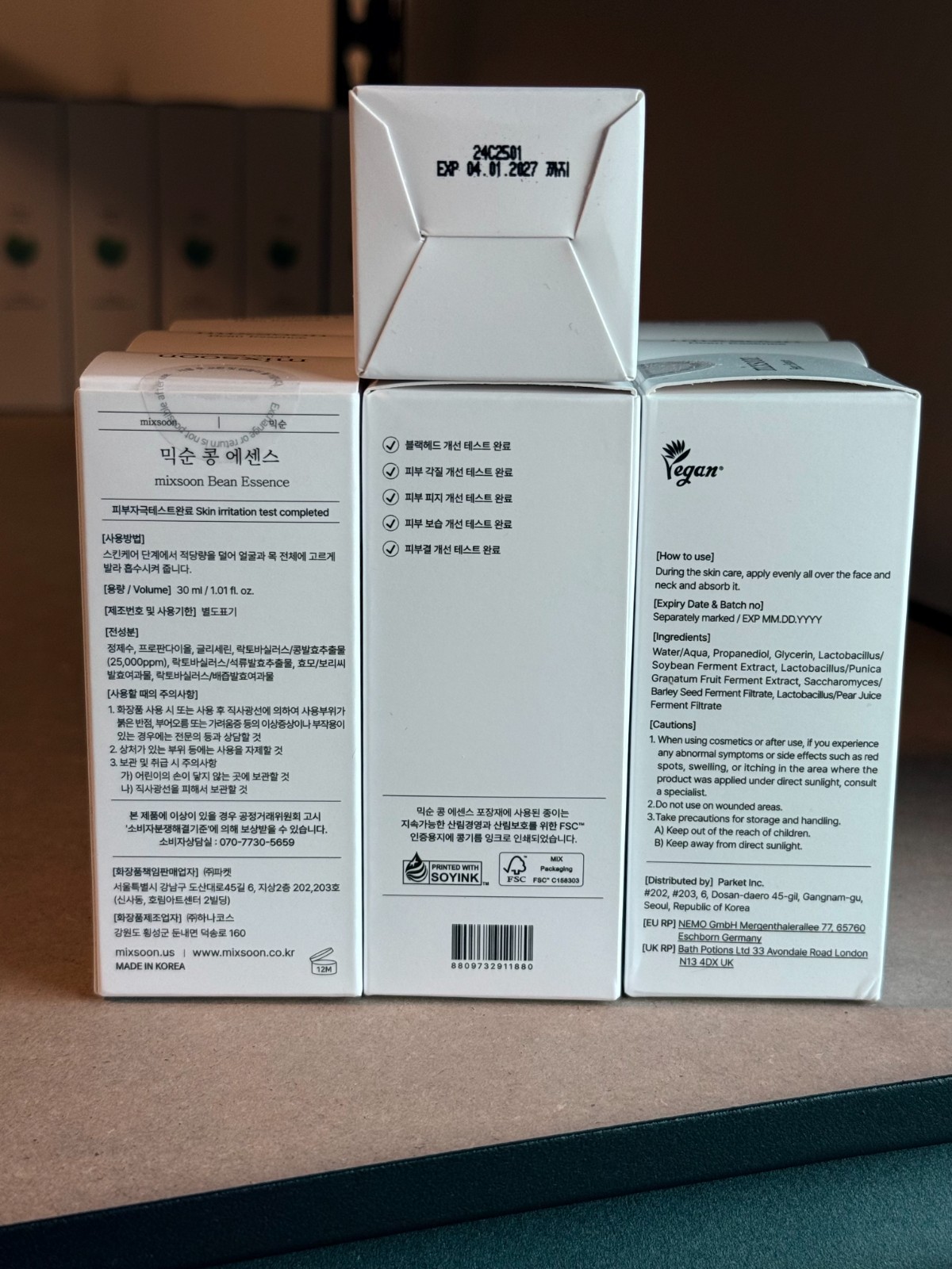 MIXSOON Bean Essence 30ml ( Lot of 10 )