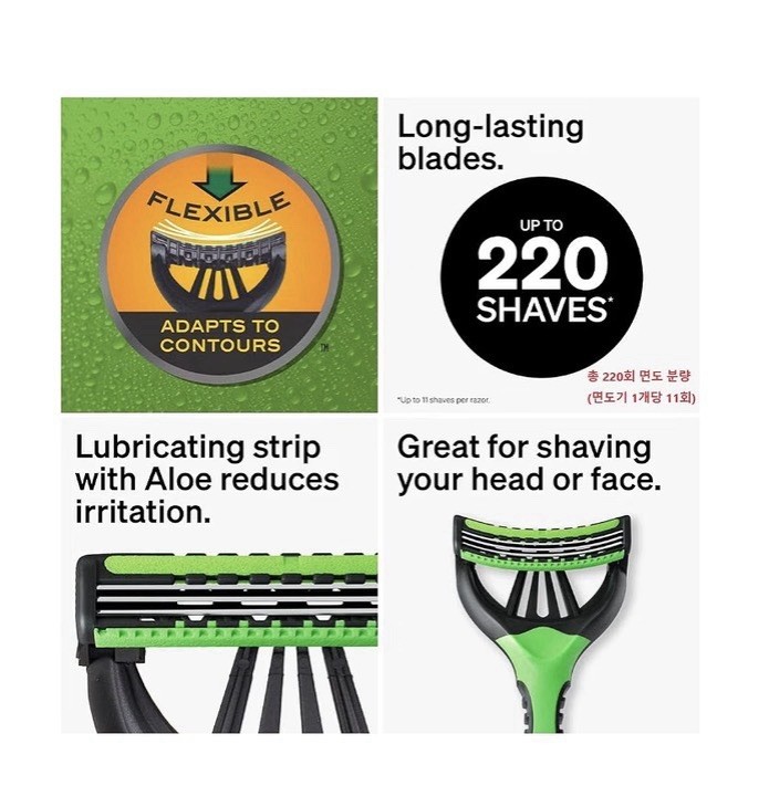 2-Pack Schick XTREME3 SENSITIVE Men’s Disposable Razors 4 Count Packs New