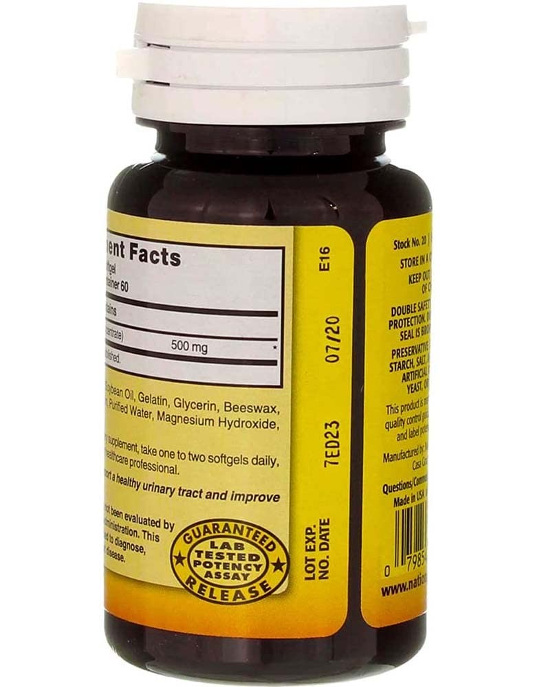 Nature’s Blend Cranberry Concentrate 500 mg 60 Sgels 60 Count (Pack of 1)