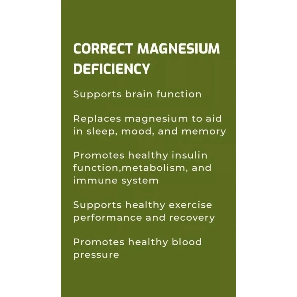 1 bottle Bioptimizers Magnesium Breakthrough all 7 essential forms – 60 capsules