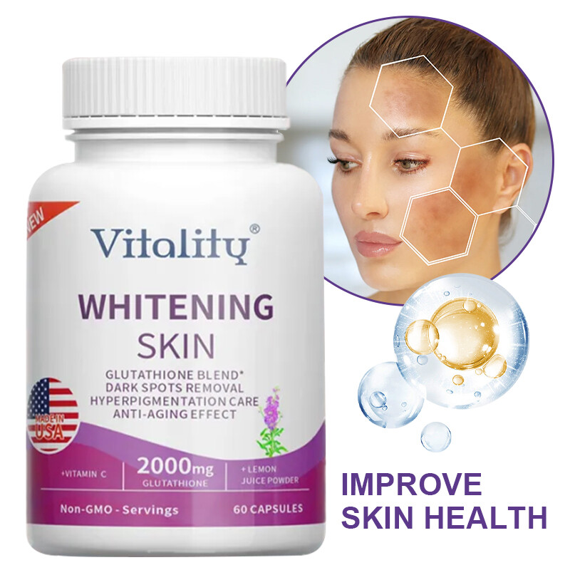 Glutathione Blend 2000mg Capsules – Whitening,Supports healthy skin & immunity