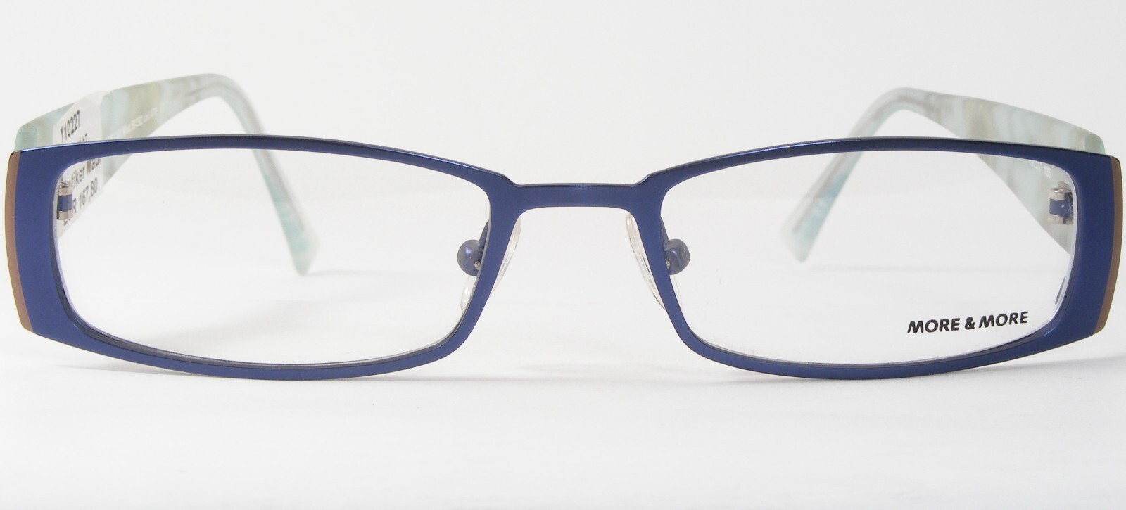 MORE & MORE 50292 470 Blue /Brown UNIQUE EYEGLASSES GLASSES 49-17-135mm Germany