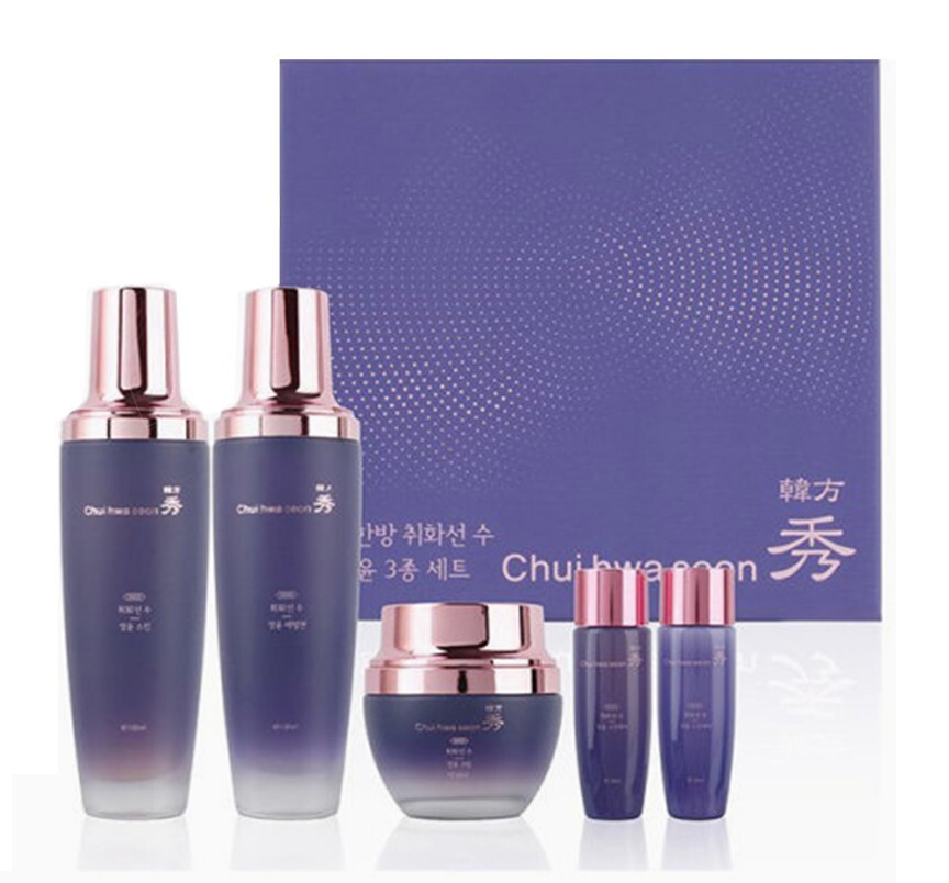 Chihwaseon Su/Gyeong Yun Skin Care 3set/Oriental Medicine Beauty/NO.1 Korea Made