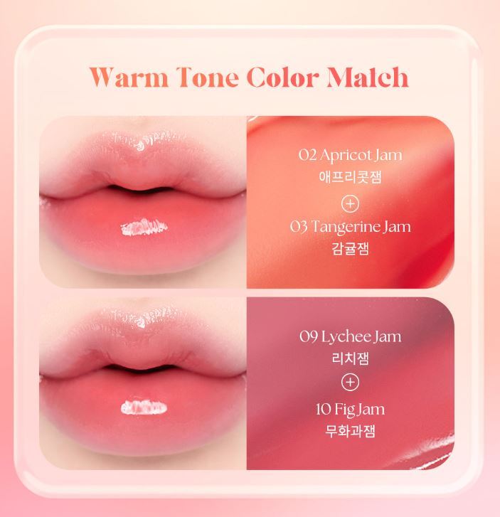 Dasique Fruity Lip Jam 10 Colors 4g 2023 New