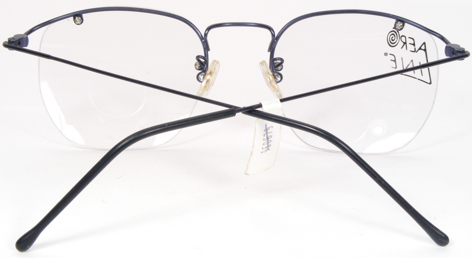Vintage AEROLINE 847 25501 BLUE UNIQUE RARE EYEGLASSES GLASSES 49-18-140 France