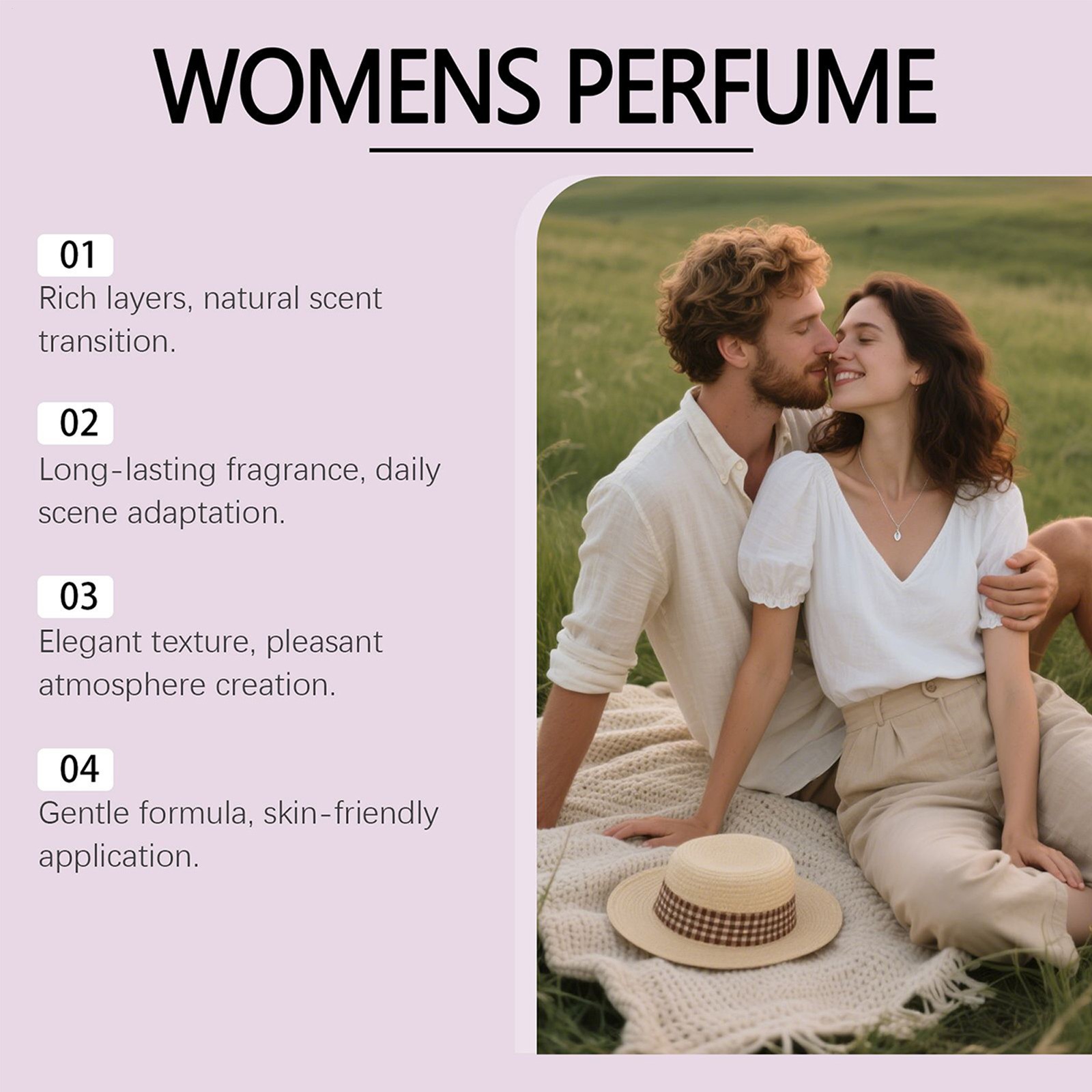 ASSEEK Women’s Perfume 80ml Floral Fruity Long-Lasting Perfume Mist Refreshing