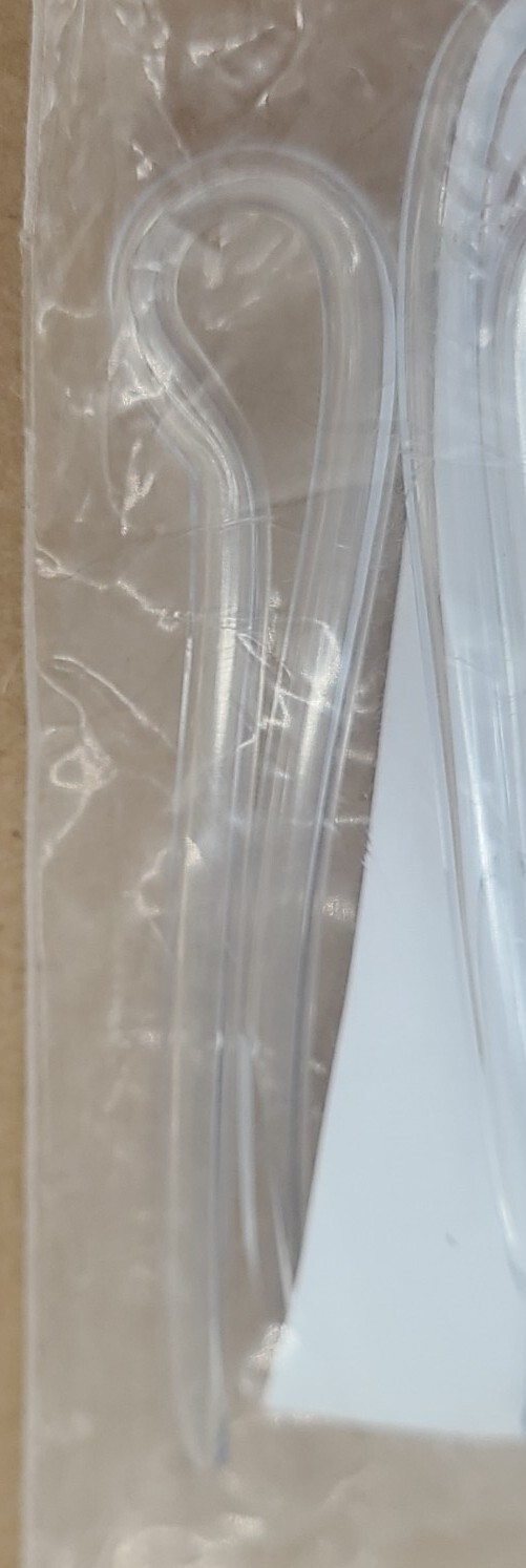 Bent Tube Standard Size #13 Thick BTE Hearing Aid Tubing, 25PK
