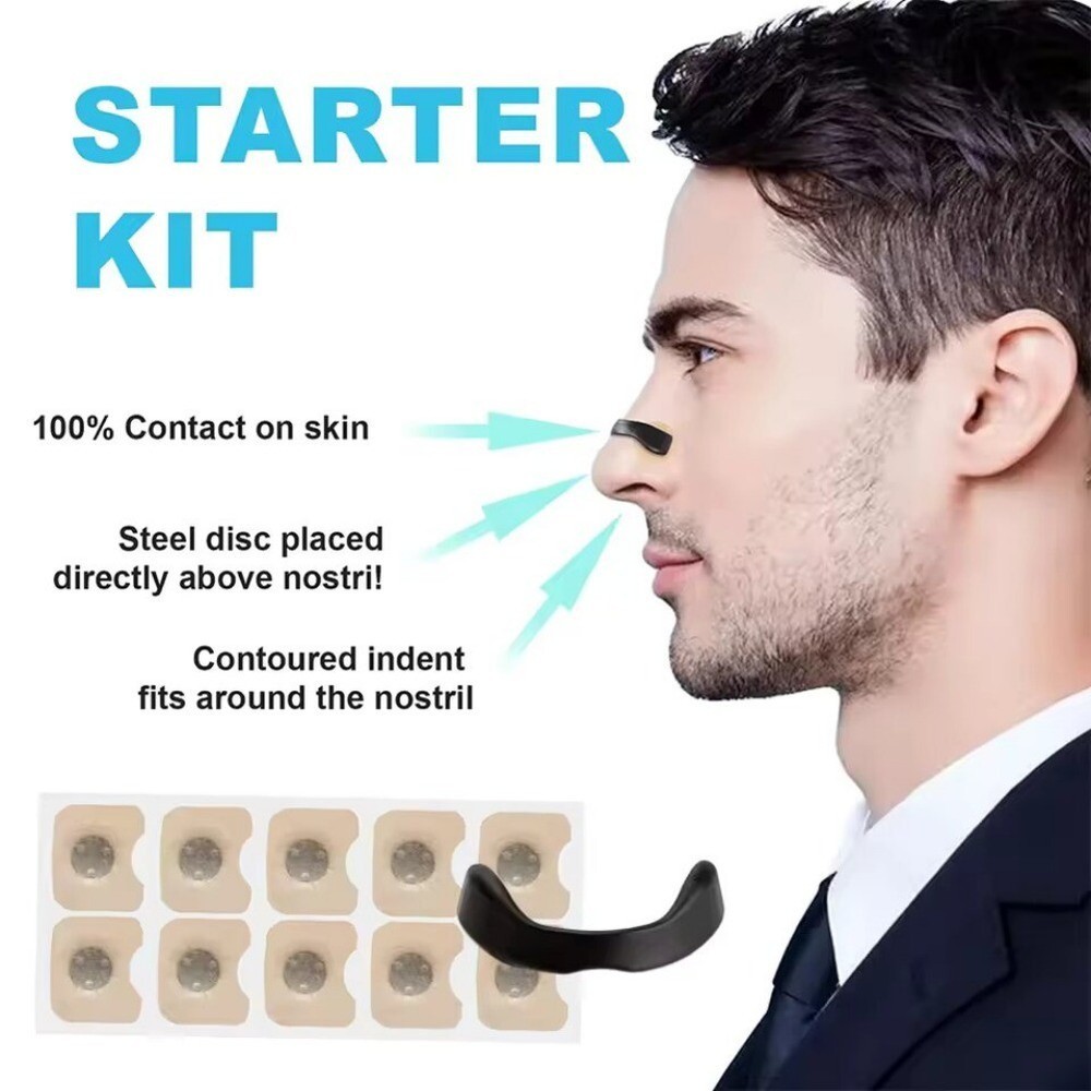 NEW Magnetic Nasal Breathing Nose Dilators Starter Kit Improve sleeping US